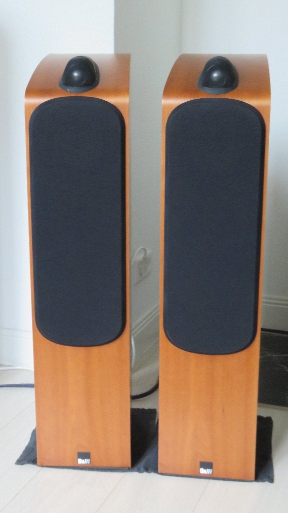 Bowers & Wilkins 704 (S1) – B&W 704 - Cherry, Audio, Tv en Foto, Vloerstaande luidspreker, Gebruikt, Bowers & Wilkins (B&W), Ophalen
