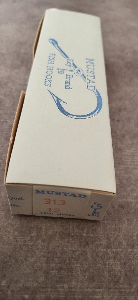 1000x Mustad witvis haken maat 12, Watersport en Boten, Hengelsport | Witvissen, Ophalen of Verzenden, Nieuw, Haak
