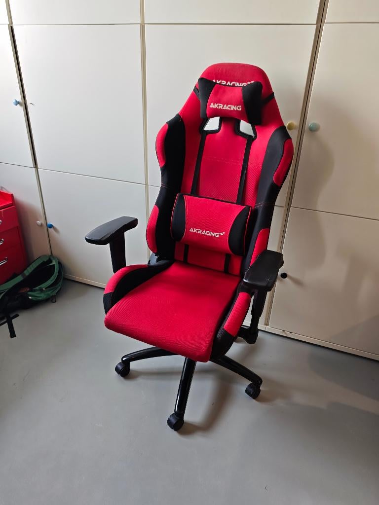 AKRacing gamestoel, Ophalen, Gaming bureaustoel, Gebruikt, Zwart