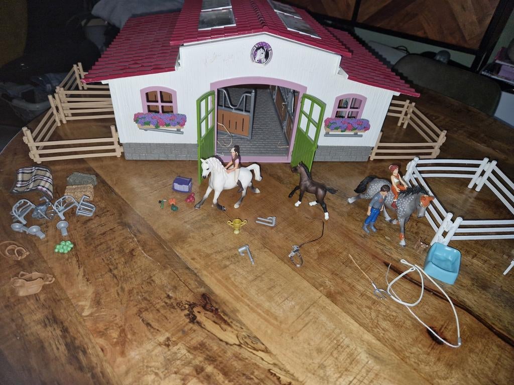 Schleich manege set, Ophalen of Verzenden, Zo goed als nieuw