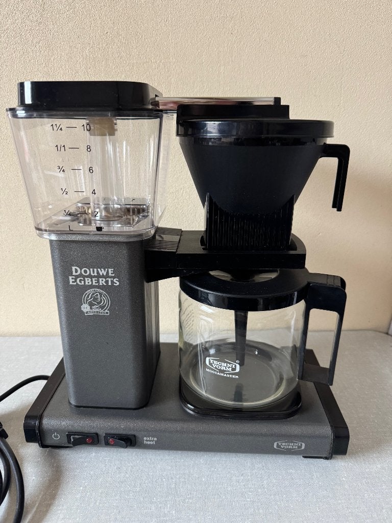 Z.G.A.N. verkerende Douwe Egberts koffiezetapparaat GRIJS, Stoompijpje, Koffiemachine, Gemalen koffie, Ophalen of Verzenden