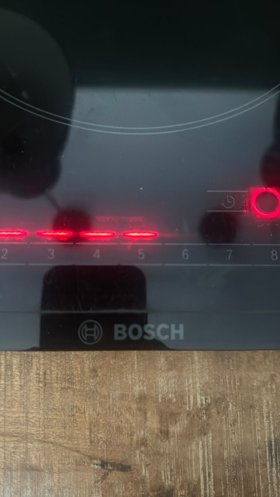 Bosche inductie plaat 2 zones, Ophalen, 3 kookzones of minder, Zo goed als nieuw, Energieklasse A of zuiniger