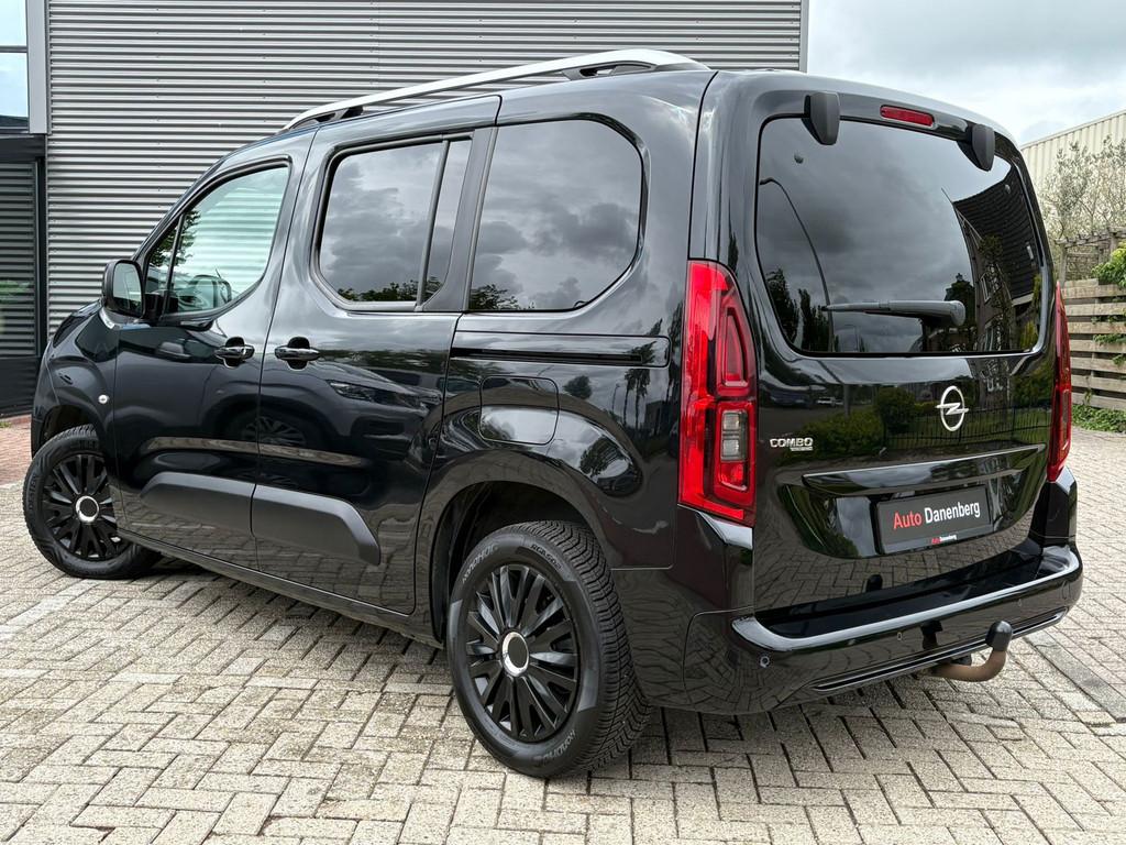 Opel Combo Life 1.2 turbo GARANTIE NIEUW-STAAT TREKHAAK!, Voorwielaandrijving, Stof, 1199 cc, Zwart