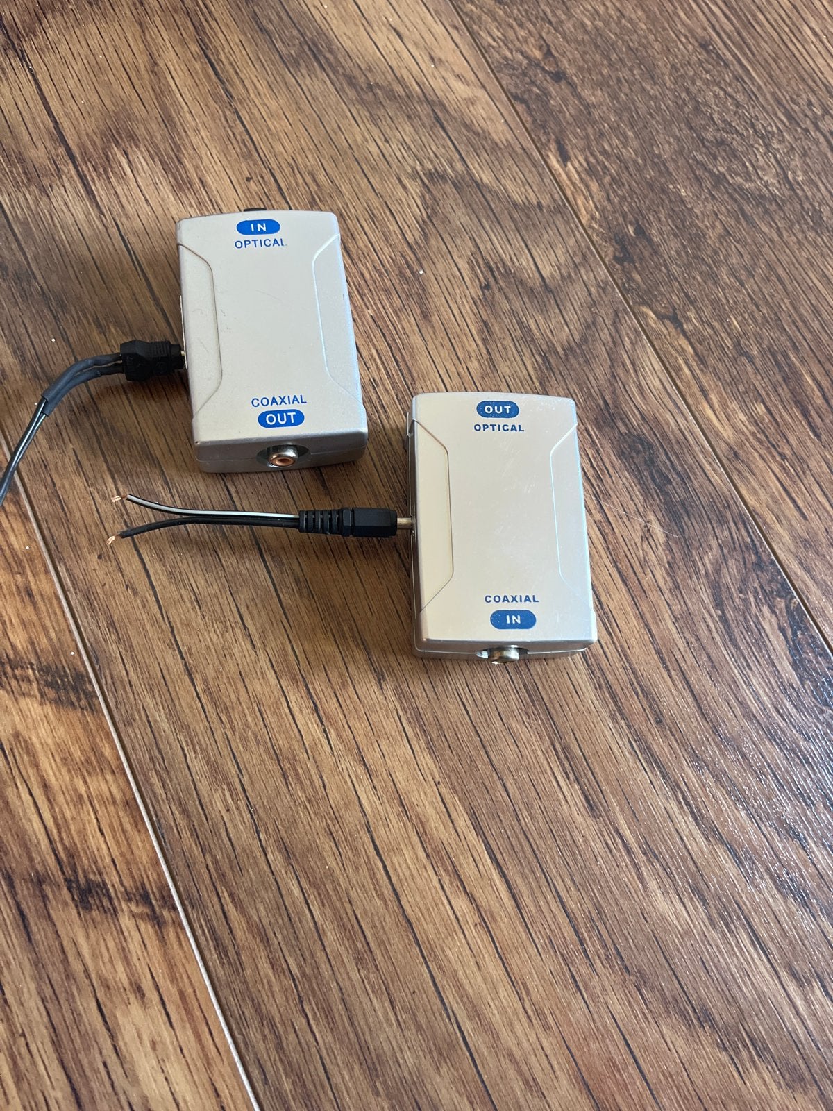 Optische naar Coaxiale Audio Converter Set (defecte adapter), Ophalen of Verzenden, Niet werkend, Minder dan 2 meter, Overige kabels