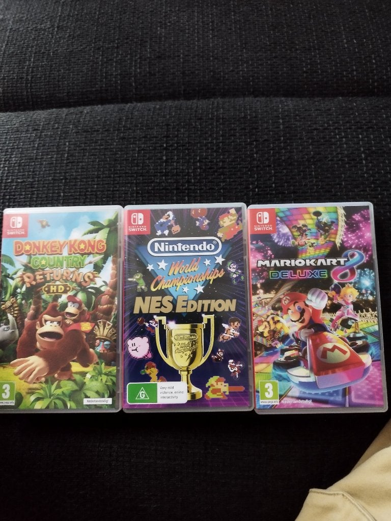Switch spellen 20€ per stuk