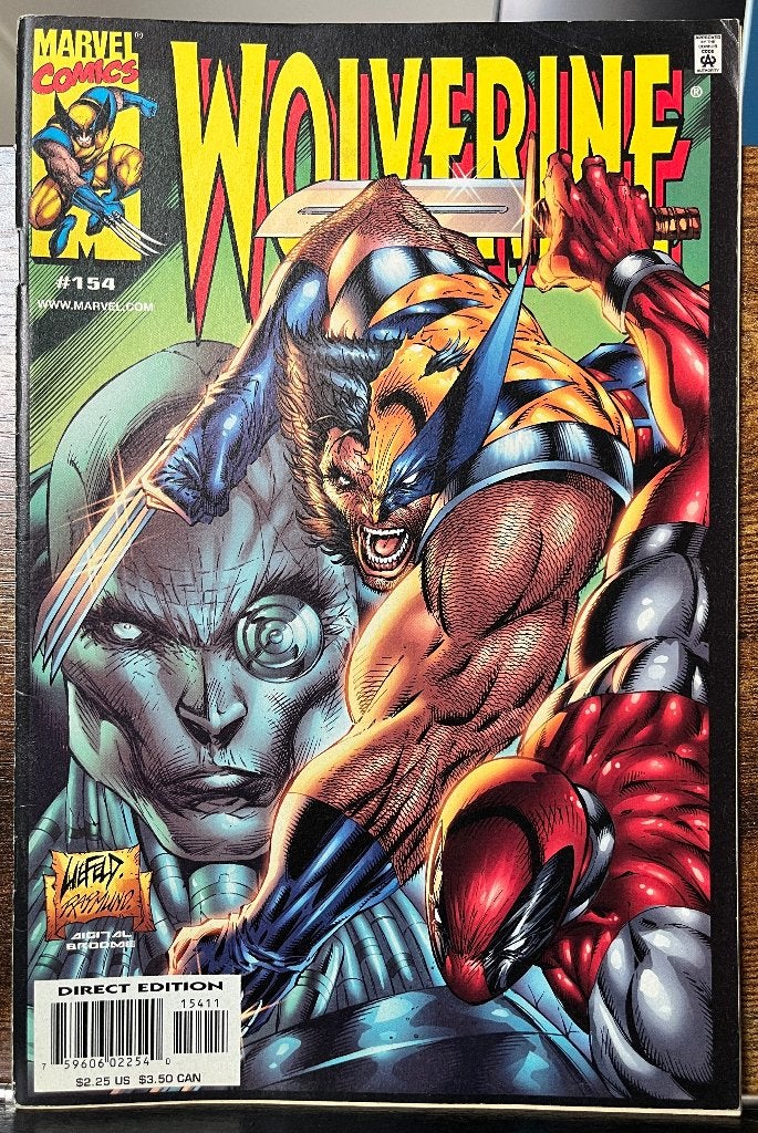 Wolverine (1988) #154 (Marvel Comics), Amerika, Ophalen of Verzenden, Gelezen, Eén comic