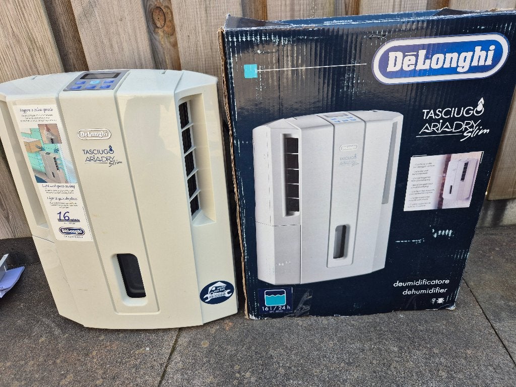 DeLonghi Tasciugo Ariadry luchtontvochtiger 16 liter, Ophalen of Verzenden, Zo goed als nieuw, Luchtontvochter