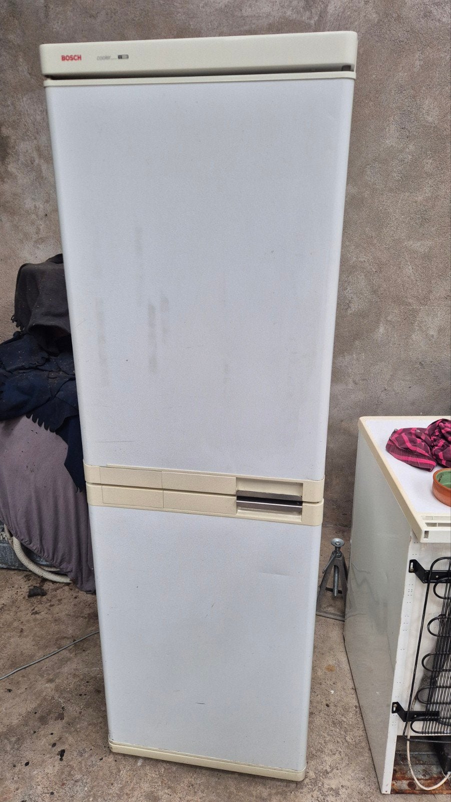 Bosch koelkast, Ophalen, Gebruikt, 200 liter of meer, Met aparte vriezer