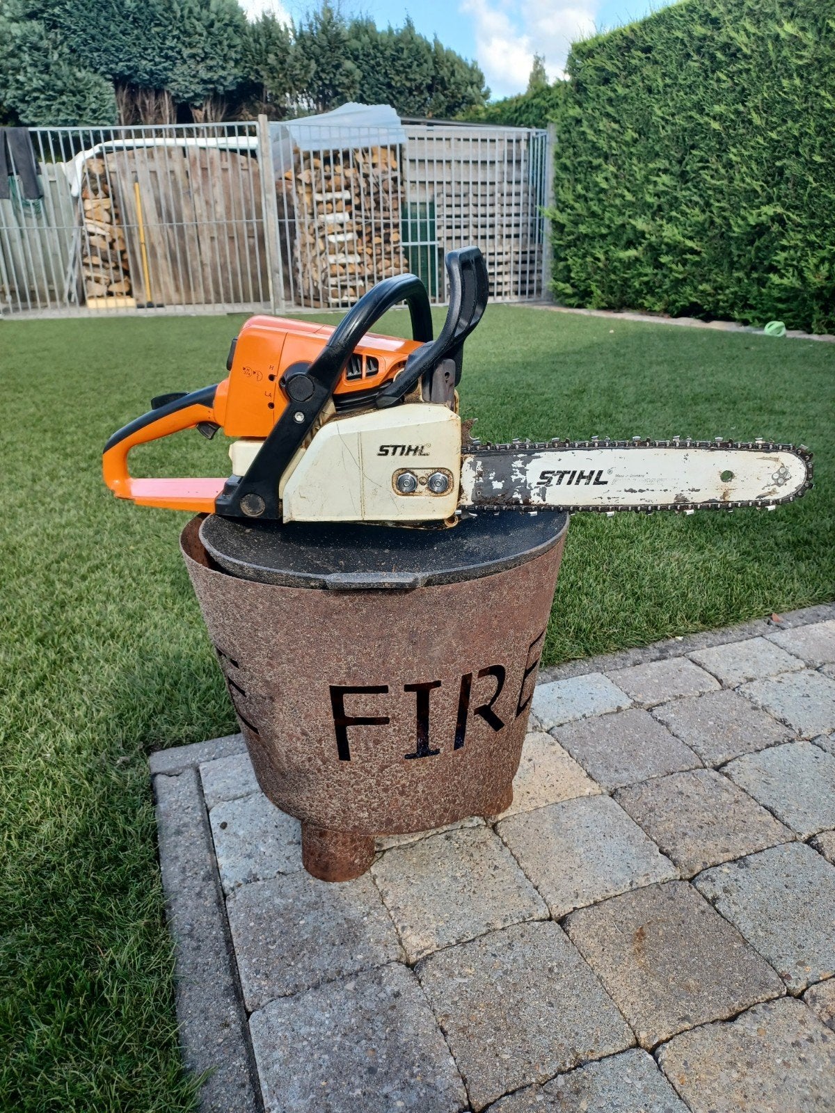 Stihl ms 230 kettingzaag, Ophalen of Verzenden, Gebruikt, Stihl