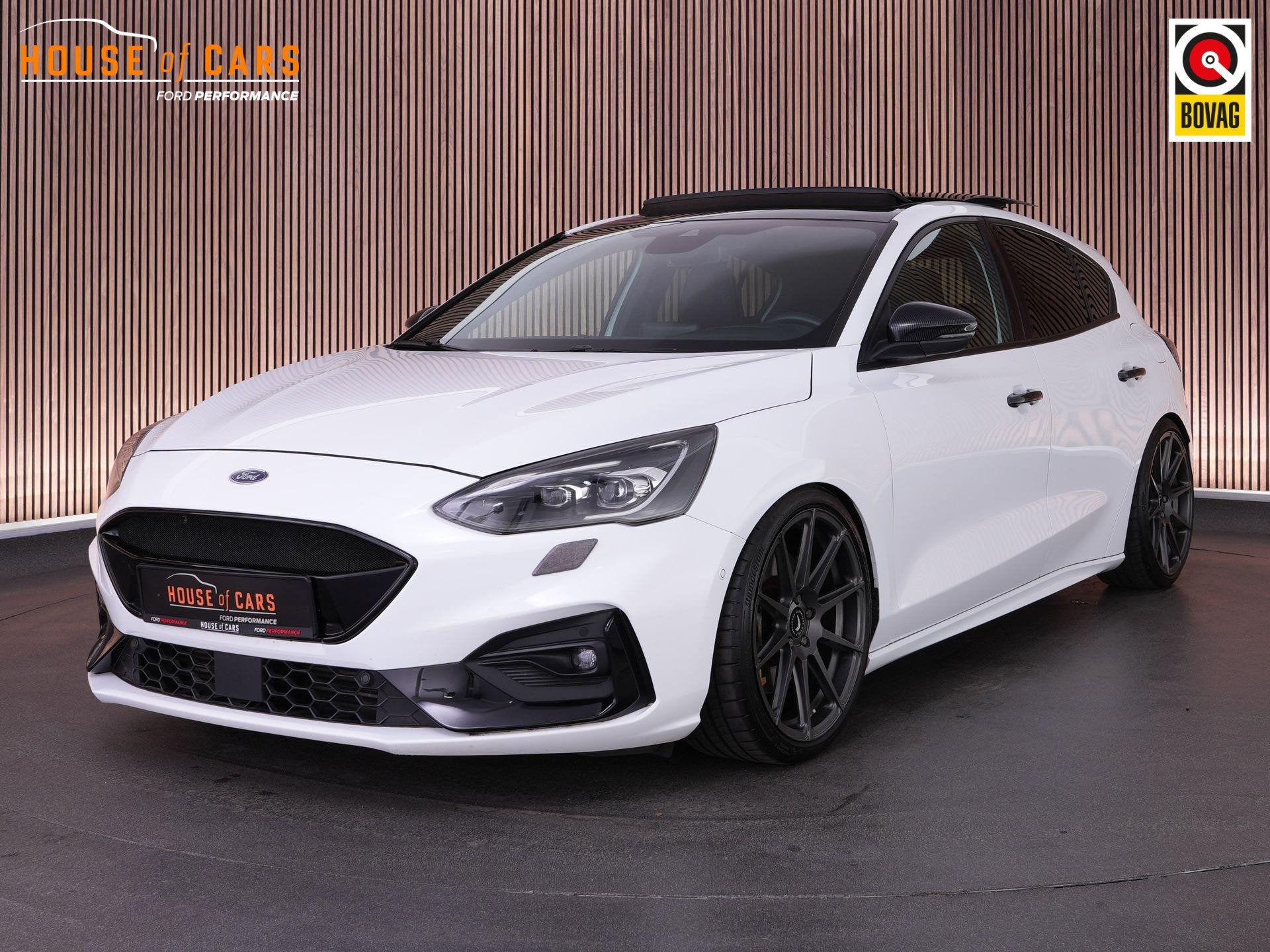 Ford Focus ST-3 2.3 280pk PERFORMANCE PACK |launch control|s, 1408 kg, Gebruikt, 4 cilinders, Leder en Stof