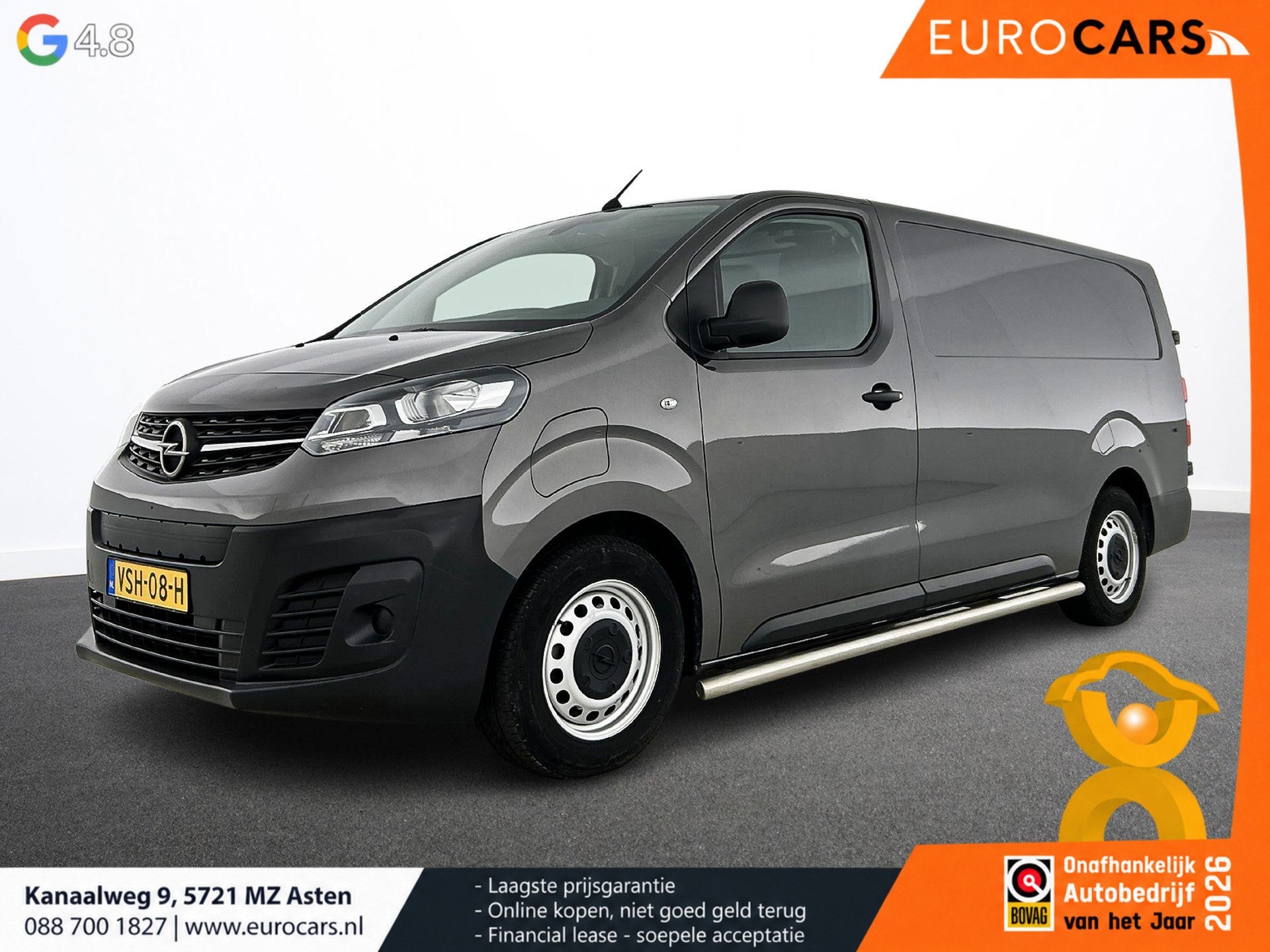 Opel Vivaro-e L3H1 Edition 75 kWh Automaat Airco Navigatie C, Gebruikt, Zwart, 329 km, Origineel Nederlands