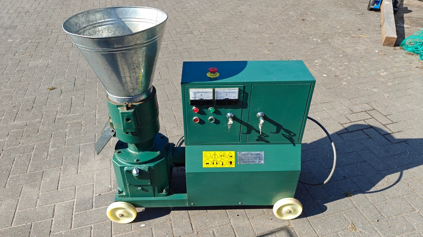 Pelletmachine (pelletpers)7.5 kW, Ophalen