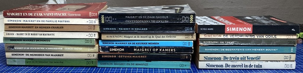 Boeken Simenon, Ophalen of Verzenden, Gelezen