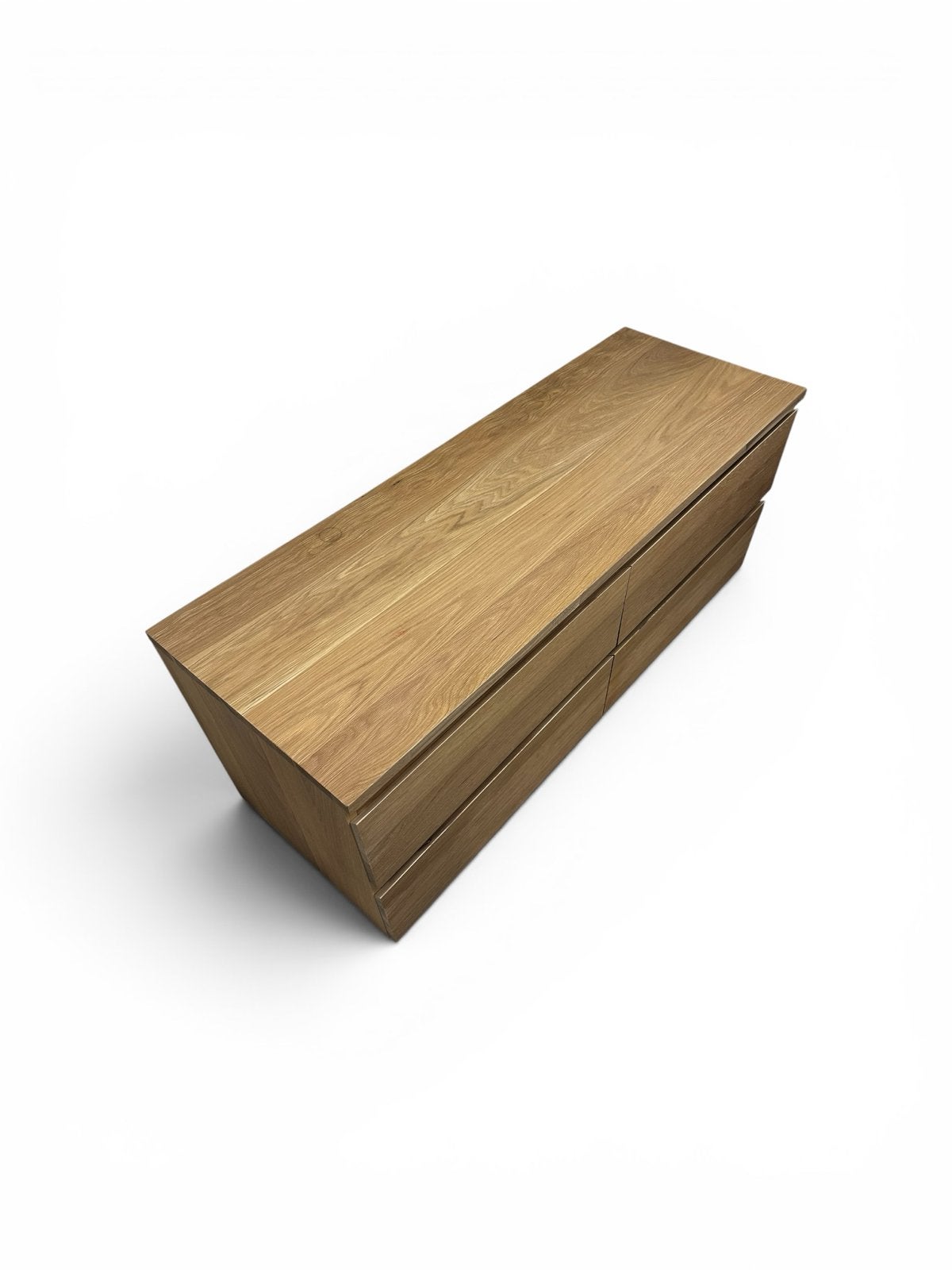 Eiken badkamermeubel - Modern Design- 140cm, Ophalen, 100 tot 150 cm, Nieuw, Minder dan 100 cm