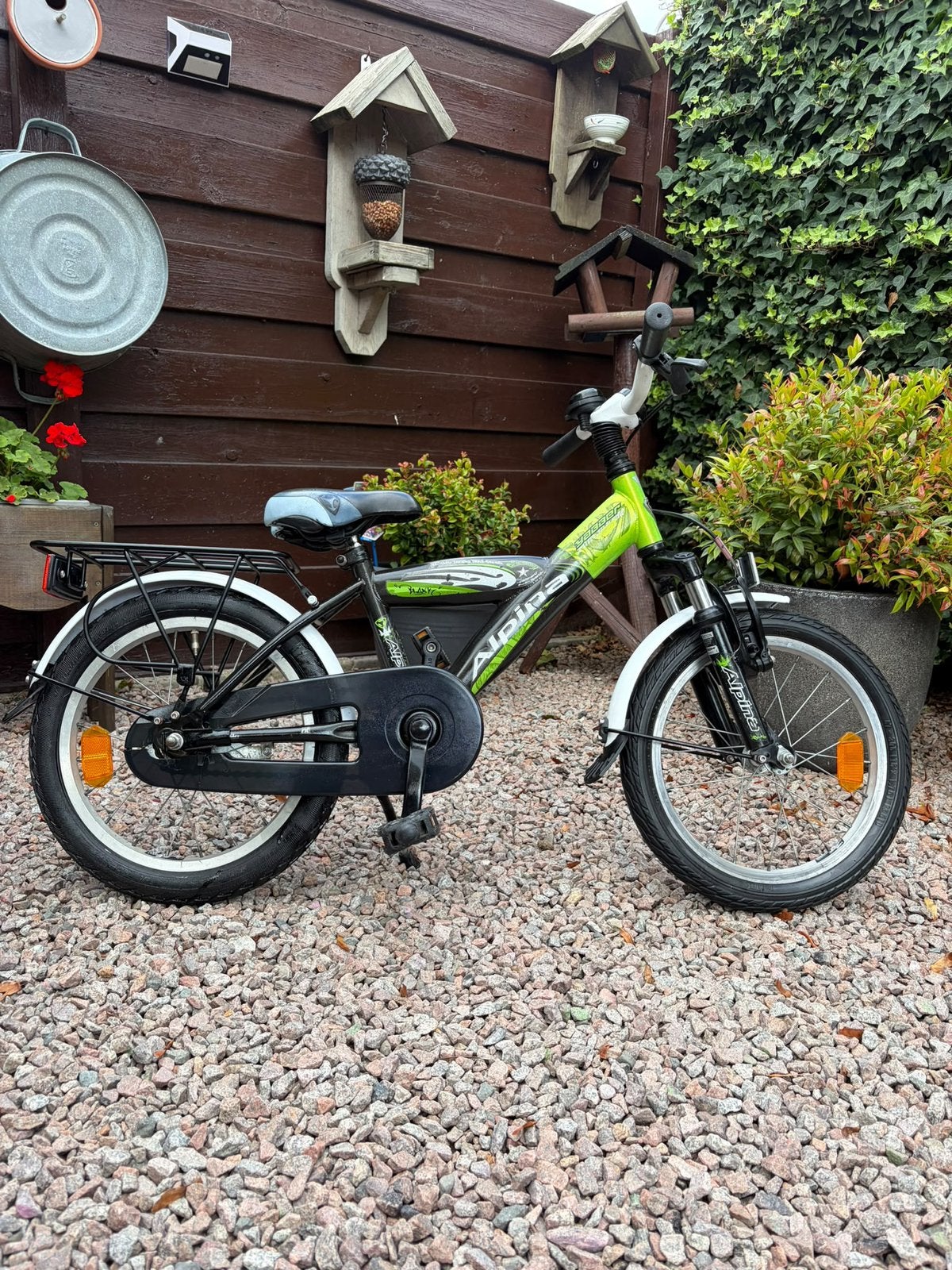 Jongensfiets alpina 16 inch, Ophalen, Gebruikt, 16 tot 20 inch