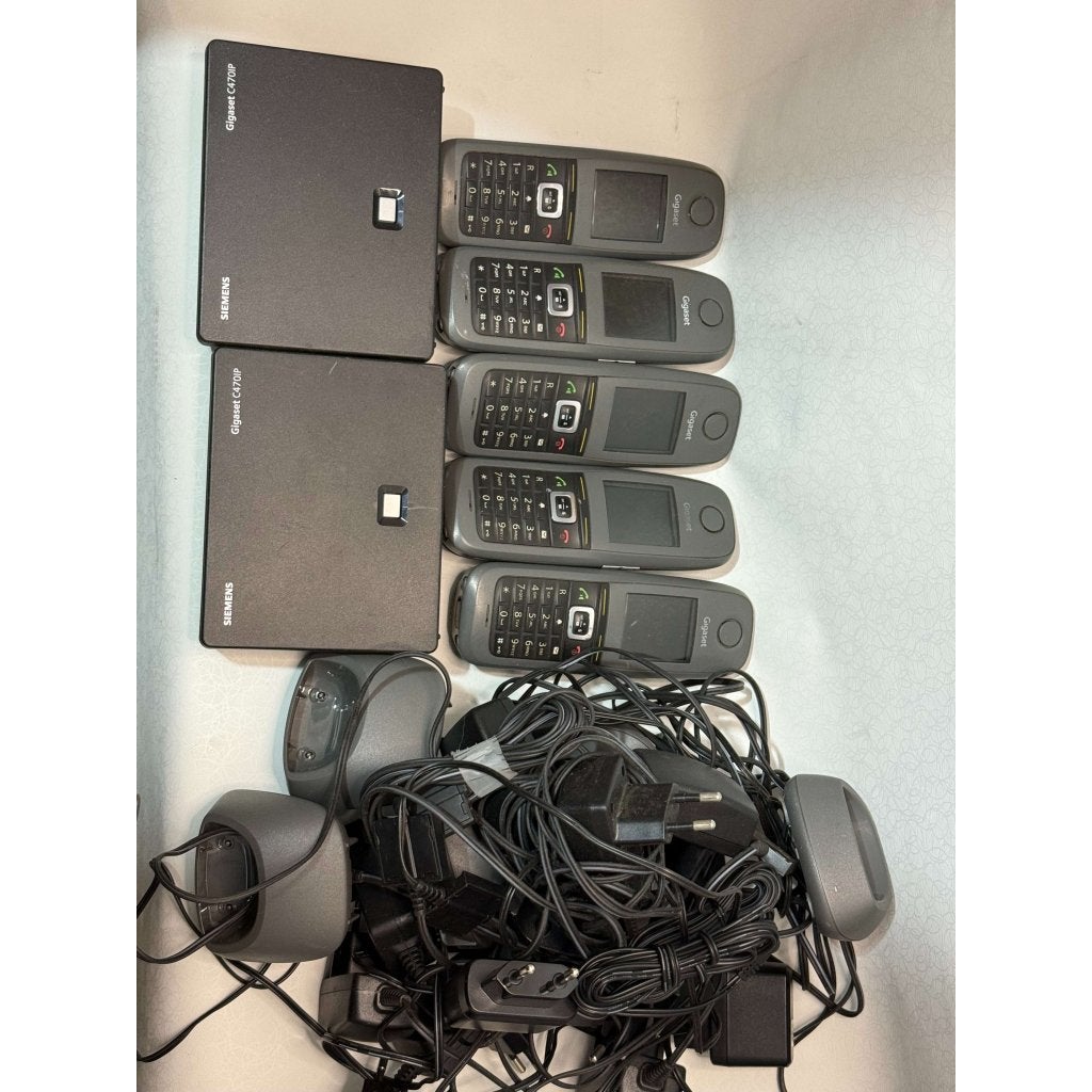 Siemens Gigaset R650H 7 stuks + 2 basis, Gebruikt, Telefoon, Ophalen of Verzenden, Guaestus Trading