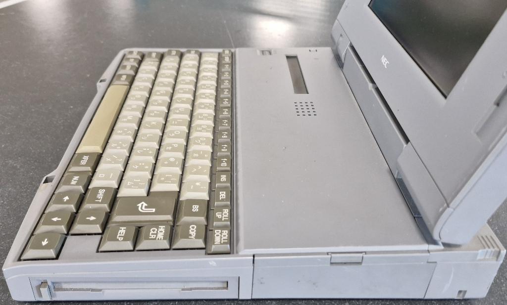 NEC 98 Note PC-9821 NP (Japanse versie), -, -, -, NEC