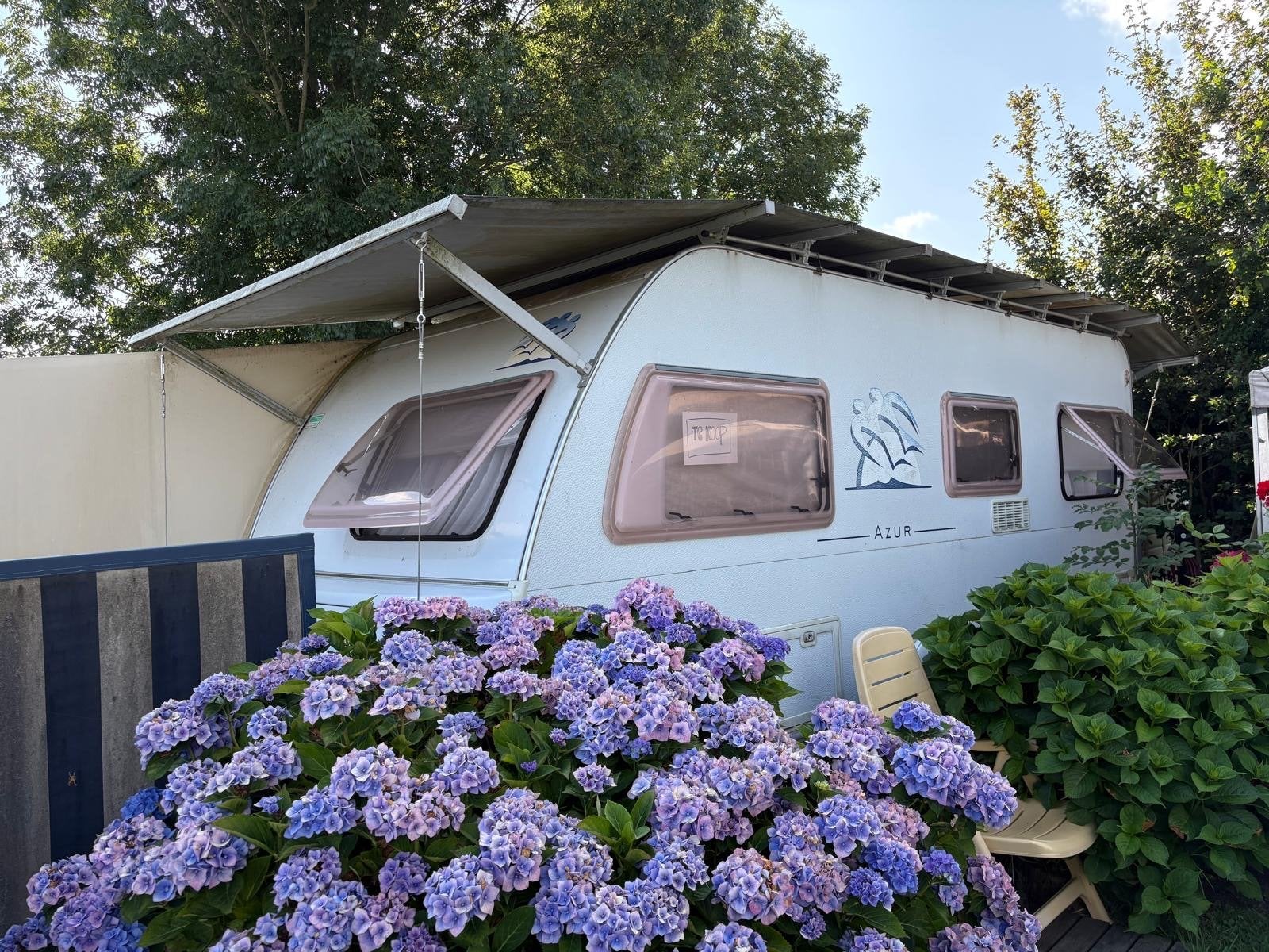 Caravan Knaus evt met Ben Eilers voortent, Omvormbare zithoek, Rondzit, Particulier, Hordeur