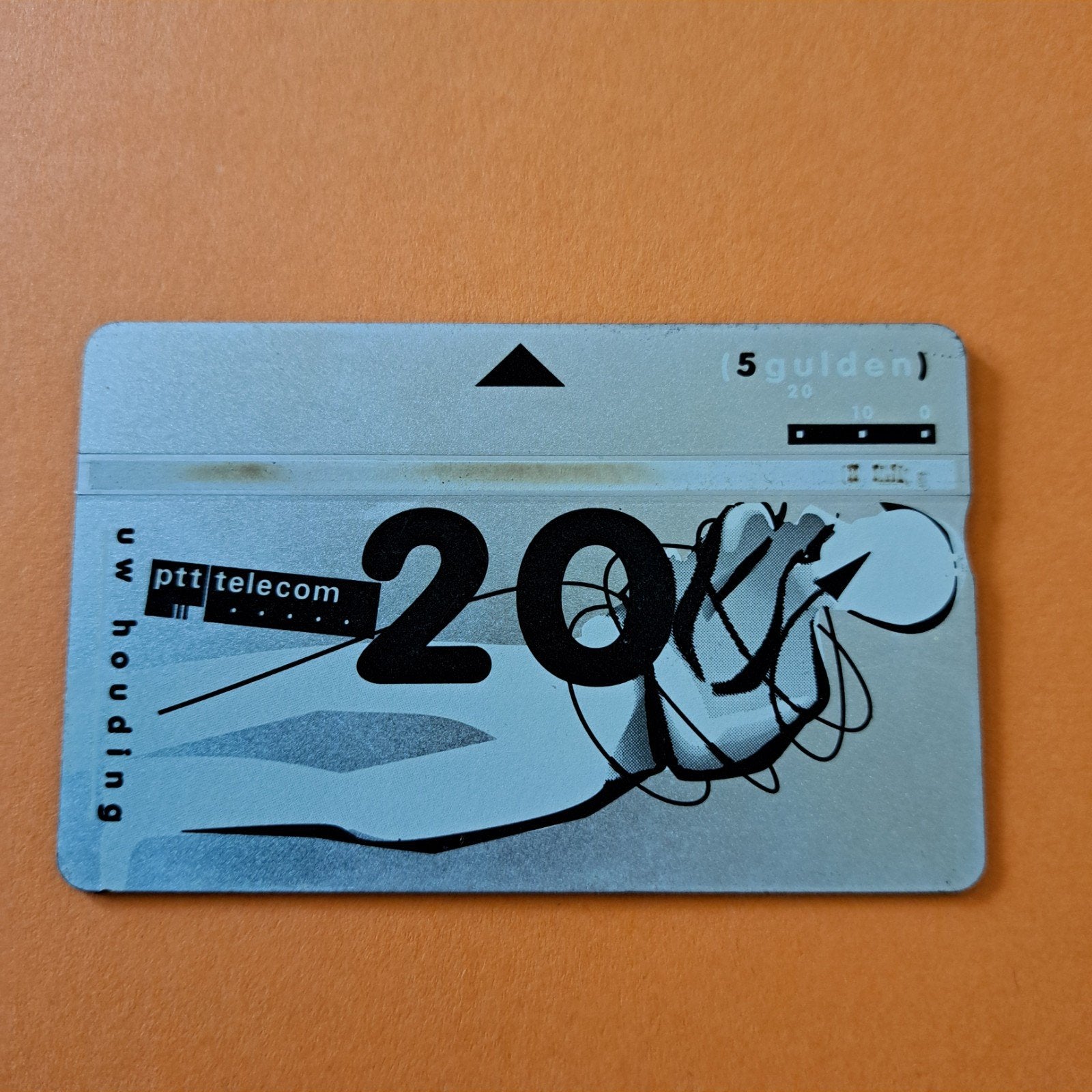 PTT Telecom Telefoonkaart - Uw Houding (5 Gulden), Verzamelen, Telefoonkaarten, Ophalen of Verzenden, Nederland