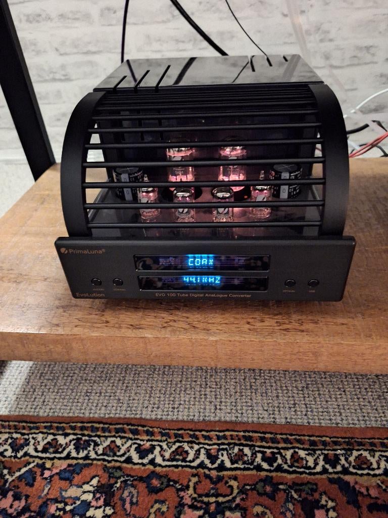 PrimaLuna EVO 100 Tube DAC, Audio, Tv en Foto, Converters, Zo goed als nieuw, Ophalen