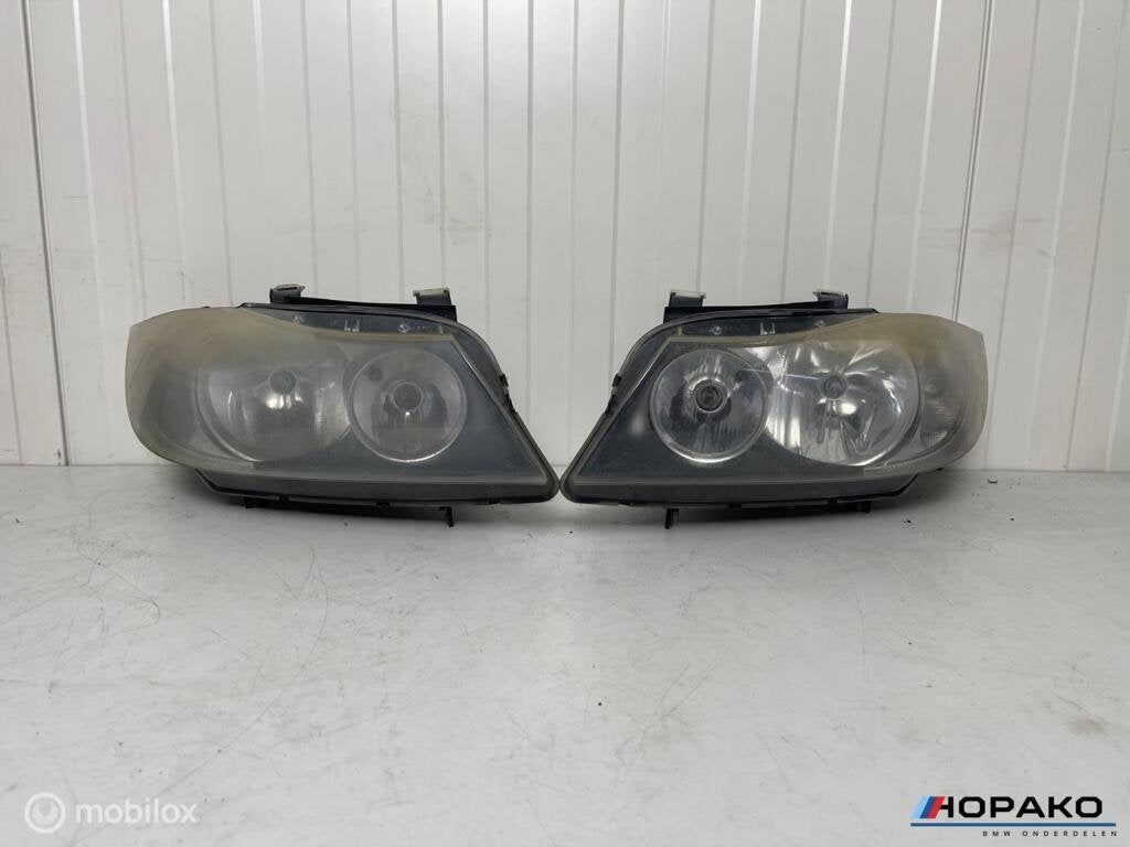Koplampen set BMW 3 serie e90 e91 | Hallogeen | Vochtvrij, Auto-onderdelen, Verlichting, Gebruikt, Einsteinlaan 5 rijswijk, Bmw