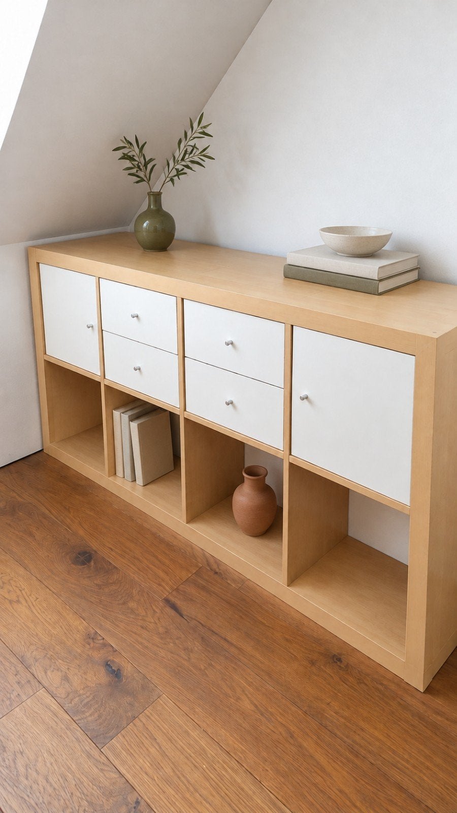 IKEA EXPEDIT / KALLAX vakkenkast met lades en deurtjes

Mooi, Ophalen, Gebruikt, Met lade(s), Minder dan 150 cm