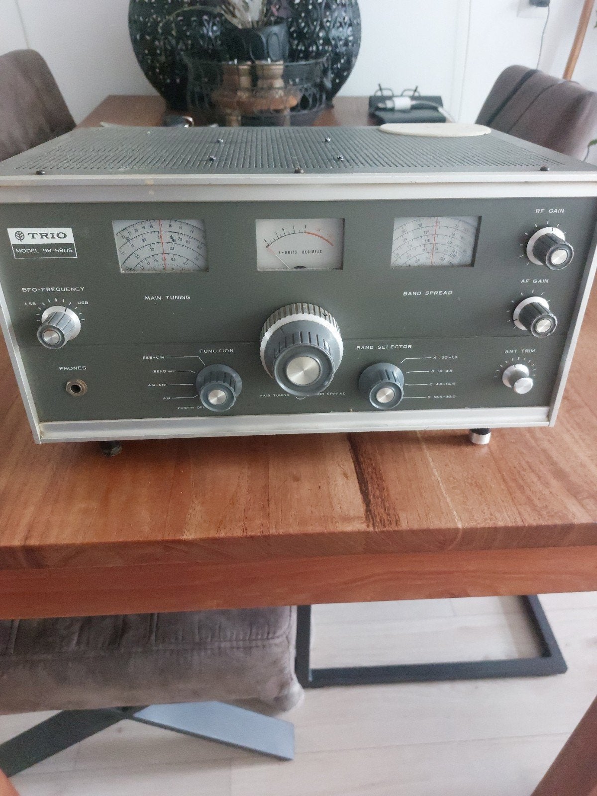 Trio Model 9R-59DS Kortegolf Ontvanger extra foto's volgen, Ophalen of Verzenden, Gebruikt, Wereldontvanger