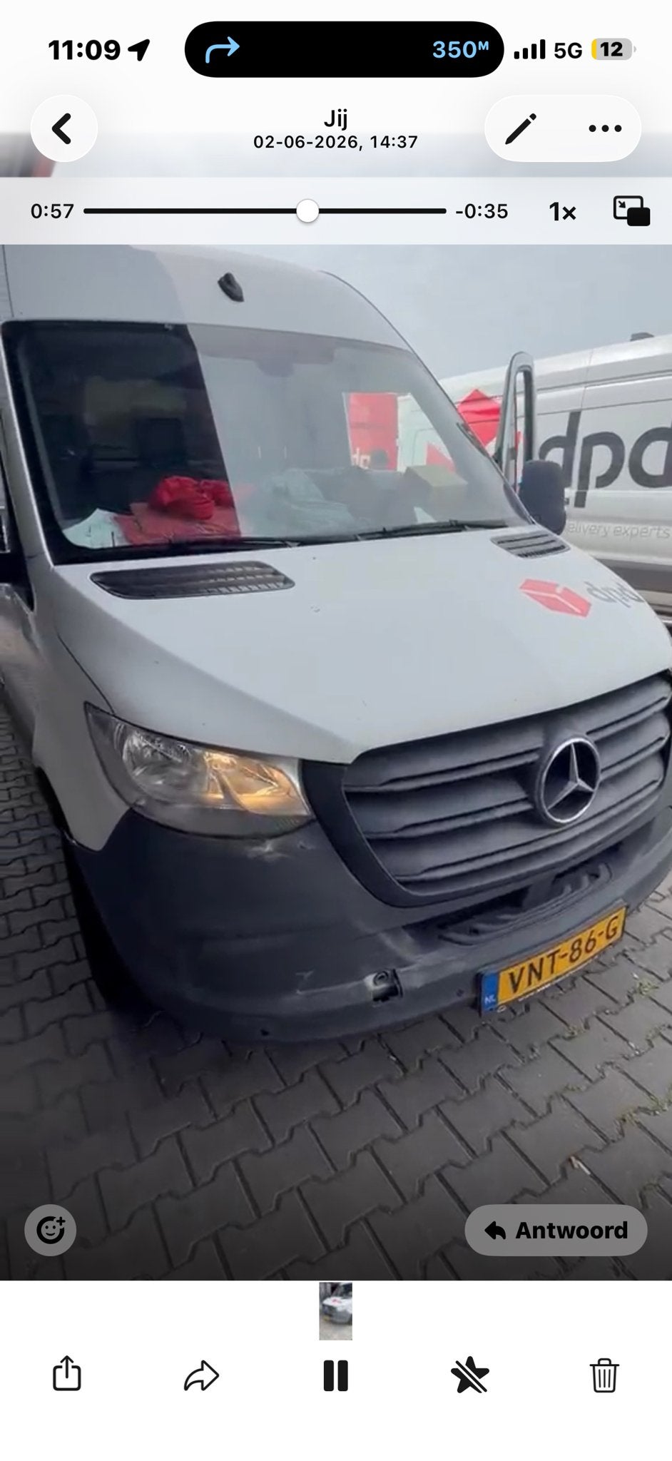 Mercedes-Benz Sprinter GB 314 CDI L4 432/3500 RWD 7G-TRONIC, Auto's, Bestelauto's, Achterwielaandrijving, Mercedes-Benz, Diesel