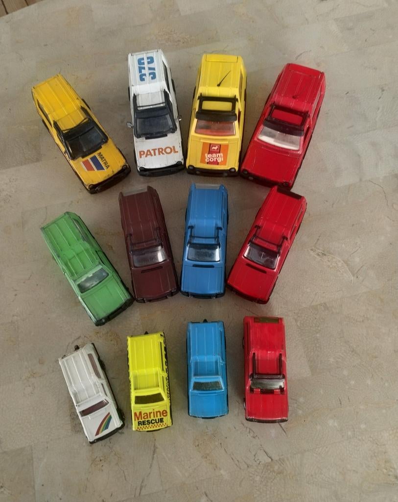 Matra Rancho modelletjes, Ophalen of Verzenden, Bus of Vrachtwagen