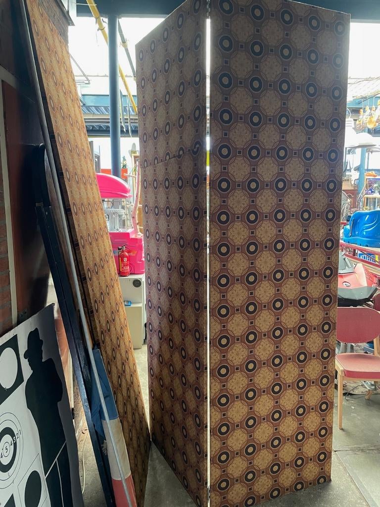 2 paar uitklapbare schotten met retro patroon, Ophalen, Gebruikt, Onbekend@voorbeeld.com, Onbekend