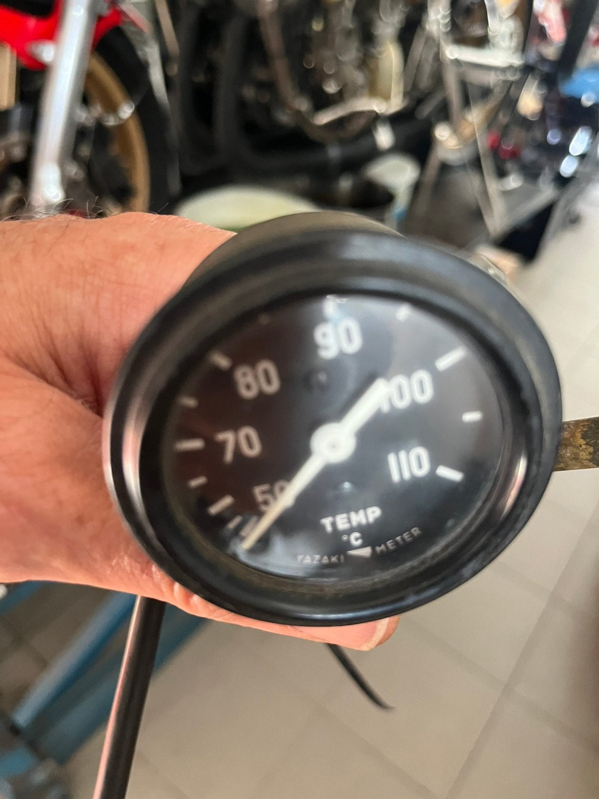 Yamaha Tz teller en temp meter, Ophalen of Verzenden, Gebruikt