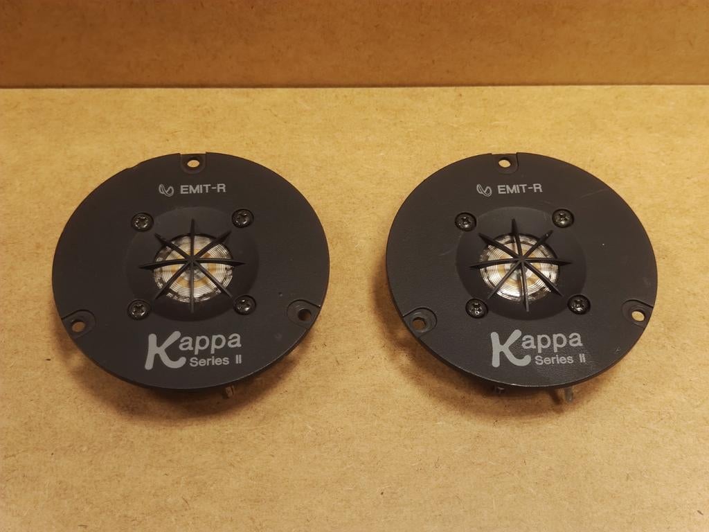Infinity EMIT-R Kappa Series II tweeters, Ophalen of Verzenden, 120 watt of meer, Front, Rear of Stereo speakers, Overige merken