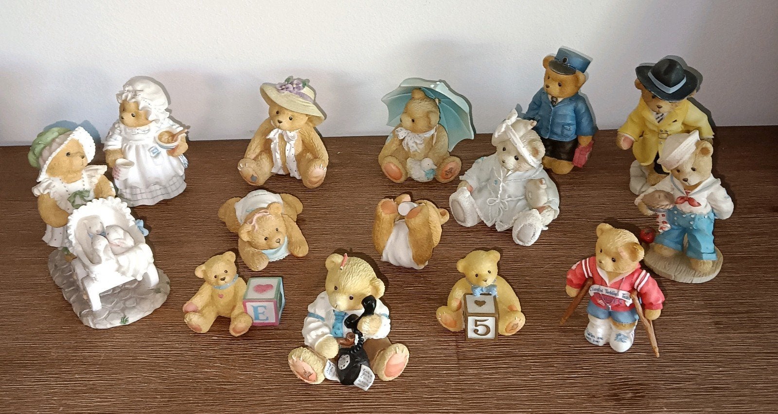 Grote collectie Cherished Teddies beeldjes, Verzamelen, Ophalen of Verzenden, Zo goed als nieuw, Beeldje, Cherished Teddies