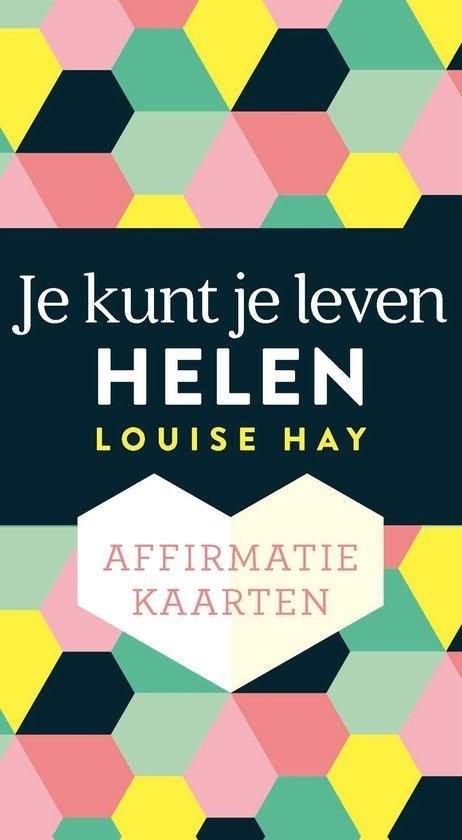 Louise Hay Je kunt je leven Helen Affirmatie Kaarten, Boeken, Ophalen of Verzenden, Nieuw, Tarot of Kaarten leggen, Overige typen