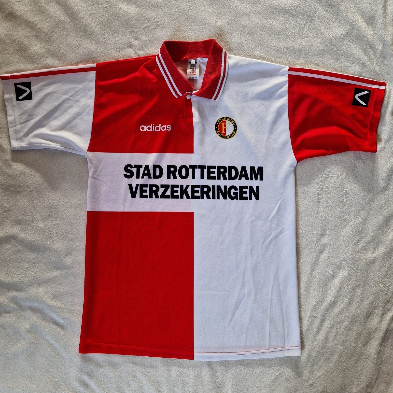 Feyenoord stad Rotterdam shirt 1994 1996, Kleding | Heren, Sportkleding, Maat 56/58 (XL), Ophalen of Verzenden, Zo goed als nieuw