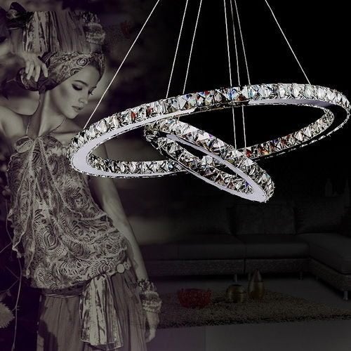 Kristallen Designer LED-Hanglamp / LED-Pendellamp / LED-Lamp, Ophalen of Verzenden, Nieuw