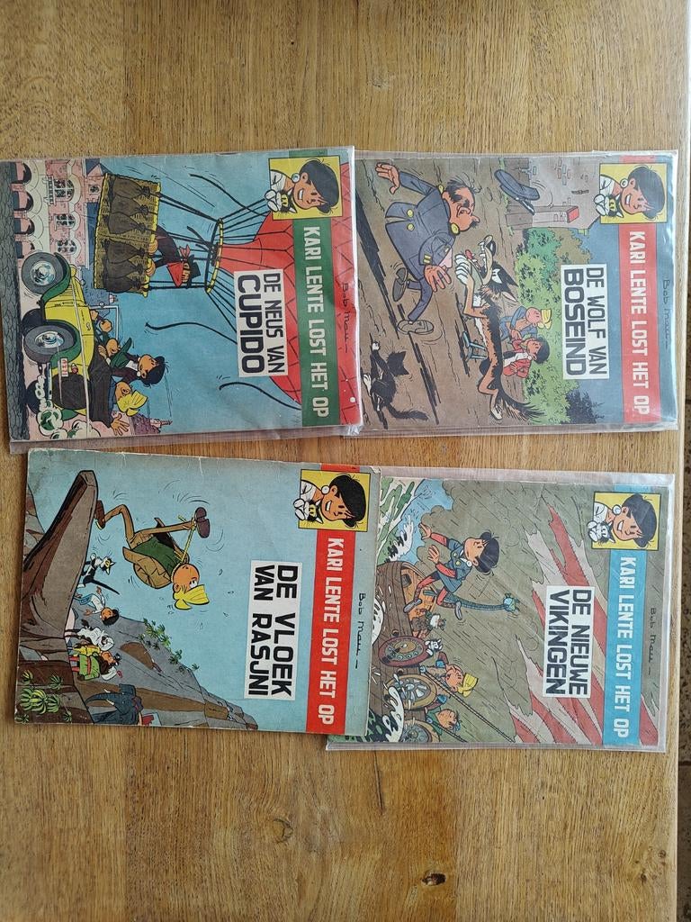 20 delen Kari Lente stripboeken - Bob Mau, Meerdere stripboeken, Ophalen of Verzenden, Gelezen, Bob Mau