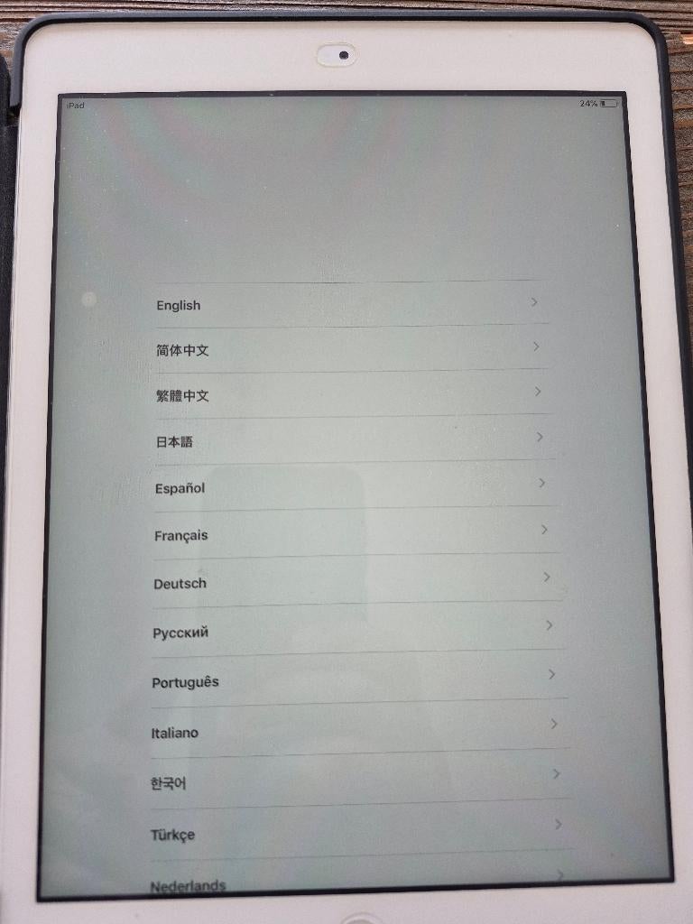 Apple iPad 1e generatie 16 Gb Zilver, 10 inch, Apple iPad, Wit, Ophalen of Verzenden
