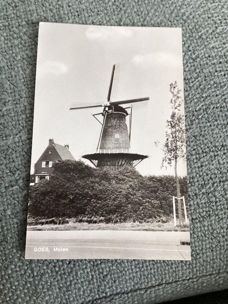 Goes .  Molen, Verzenden, 1960 tot 1980, Ongelopen, Zeeland