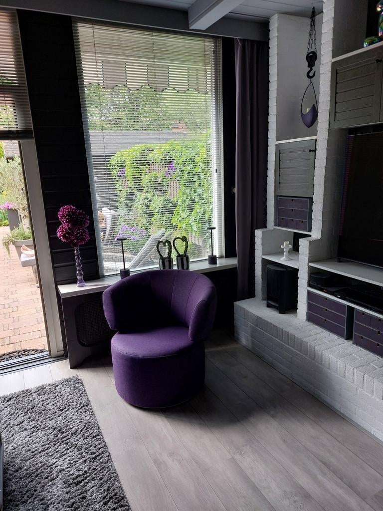 ROLF BENZ DRAAIFAUTEUIL 684 PAARS, Huis en Inrichting, Fauteuils, 75 tot 100 cm, Ophalen of Verzenden, Zo goed als nieuw, 50 tot 75 cm