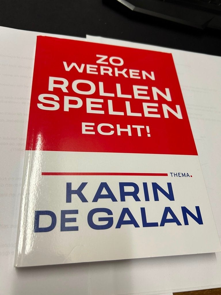 Zo Werken Rollenspellen Echt! - Karin de Galan, Boeken, Overige vakken, Ophalen of Verzenden, Zo goed als nieuw, Karin de Galan