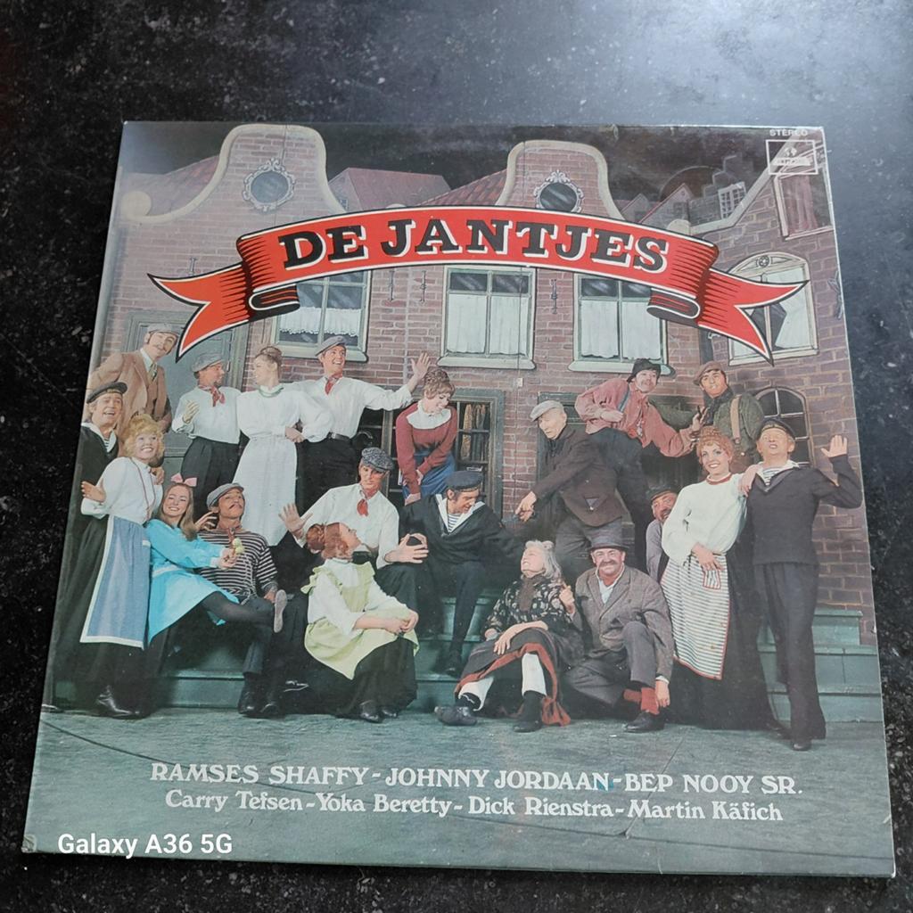 De Jantjes - Originele LP met Ramses Shaffy e.a., Fotohoes, Ophalen of Verzenden, Gebruikt, 12 inch
