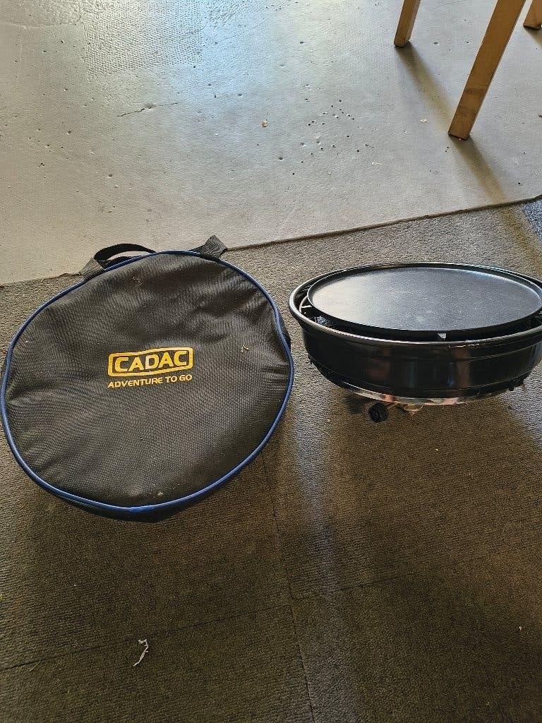 CADAC Safari Chef camping BBQ met tas, Ophalen of Verzenden, Zo goed als nieuw, Cadac carri chef