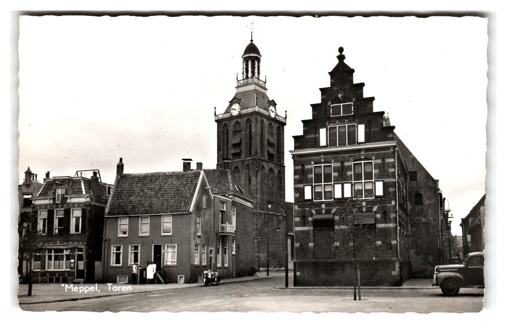 Meppel, Toren, Verzenden, 1960 tot 1980, Gelopen, Drenthe
