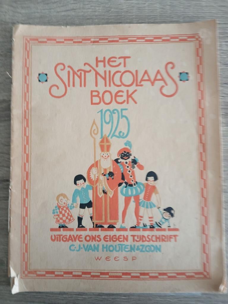Het Sint Nicolaas boek 1925, Antiek en Kunst, Ophalen of Verzenden