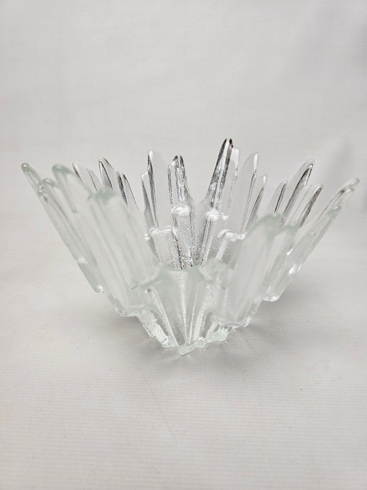 # Tauno Wirkkala Humppila Revontulet glas waxinelichthouder, Ophalen of Verzenden