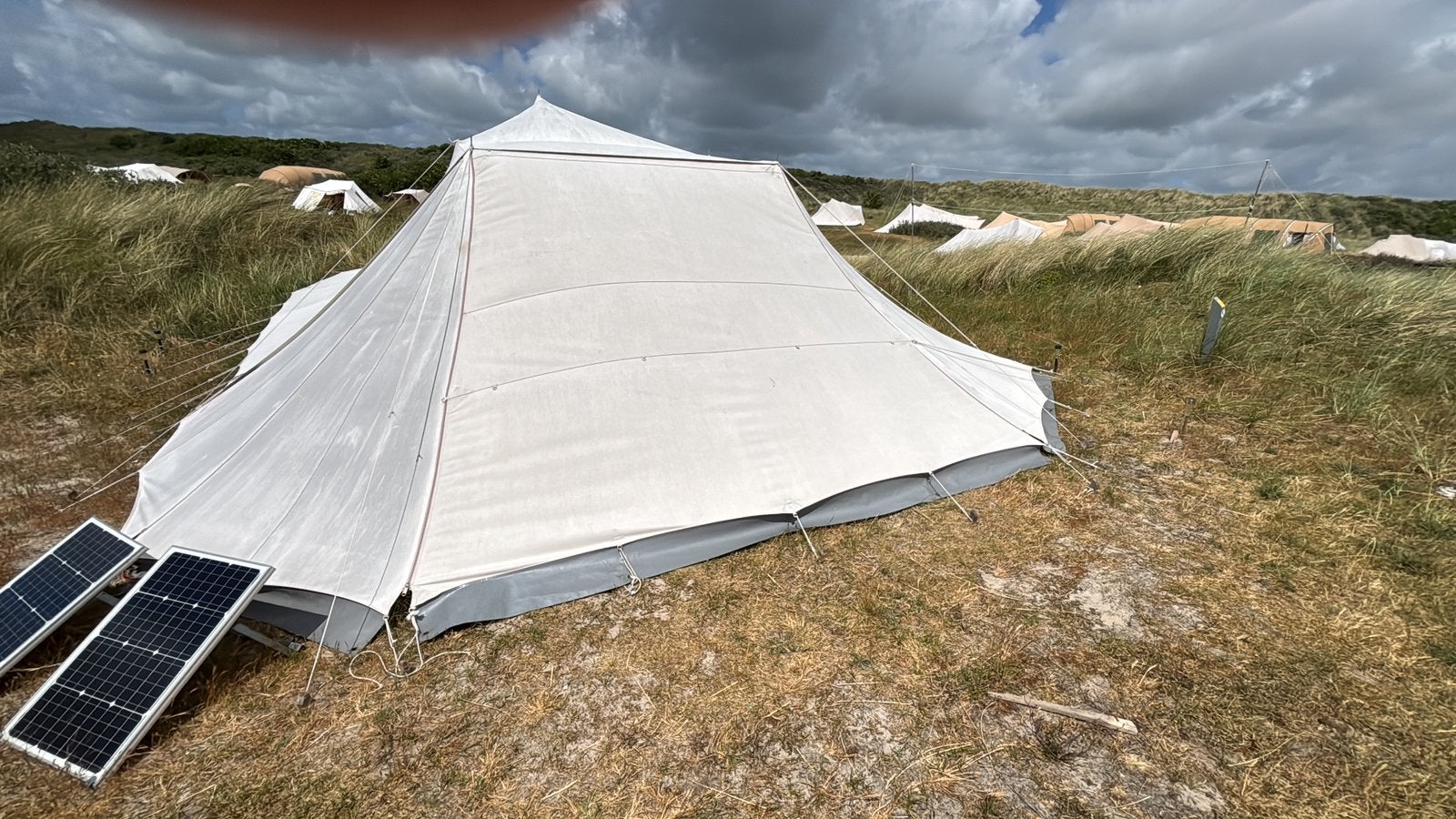 Gezocht! Luifel albatros (oude albatros), Caravans en Kamperen, Tenten, Verzenden, Gebruikt