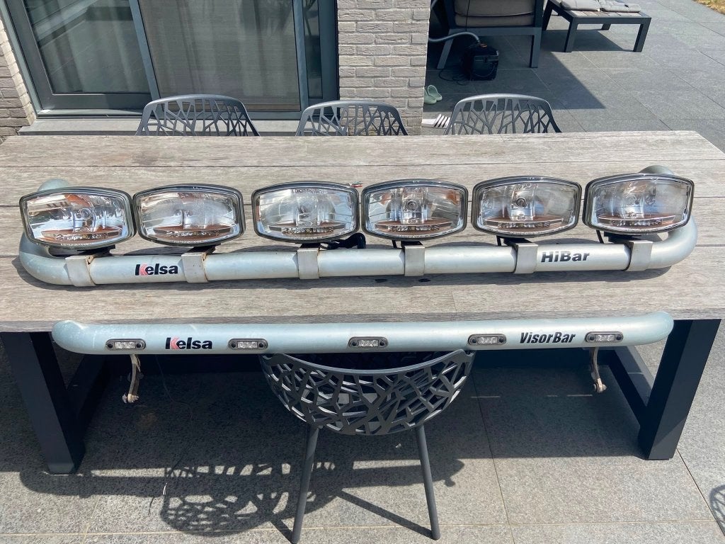Kelsa HiBar en VisorBar DAF Xf, Auto-onderdelen, Vrachtwagen-onderdelen, Ophalen, Gebruikt, DAF, Verlichting