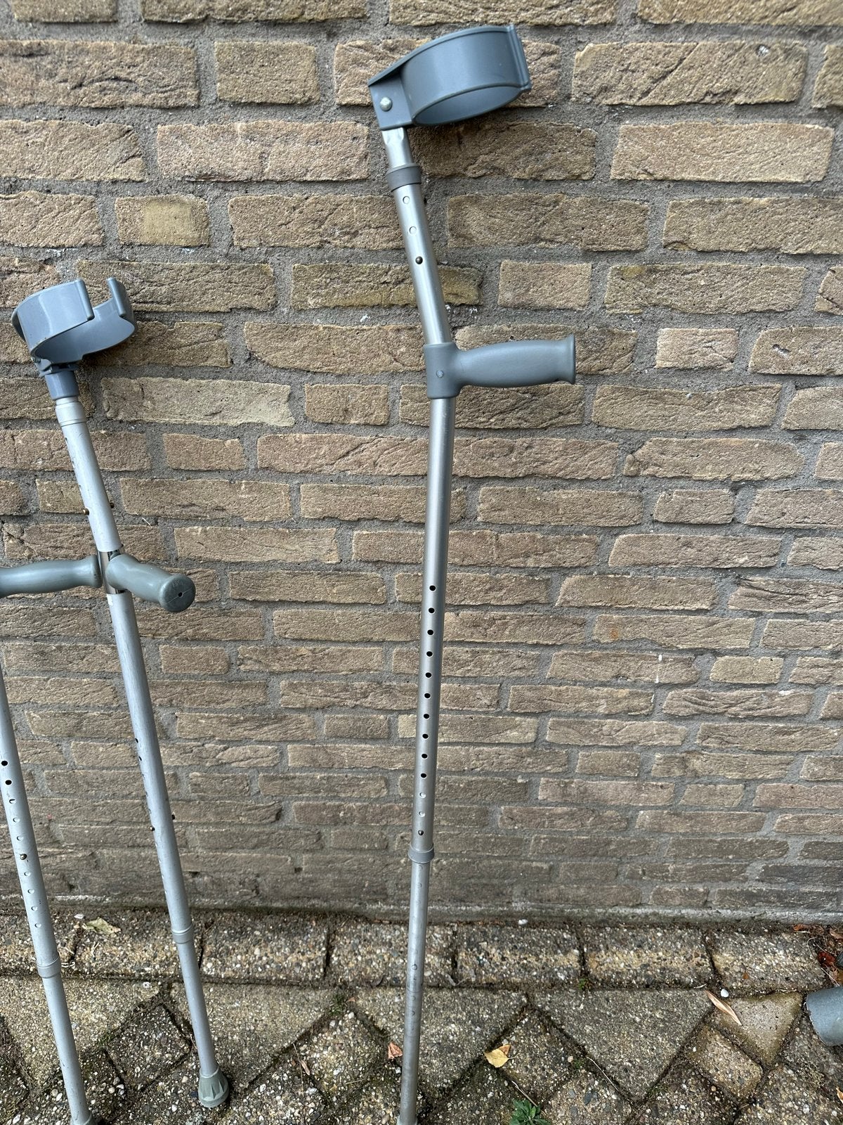 Losse universele loop  elleboog kruk zgan, Ophalen of Verzenden, In hoogte verstelbaar, Zo goed als nieuw