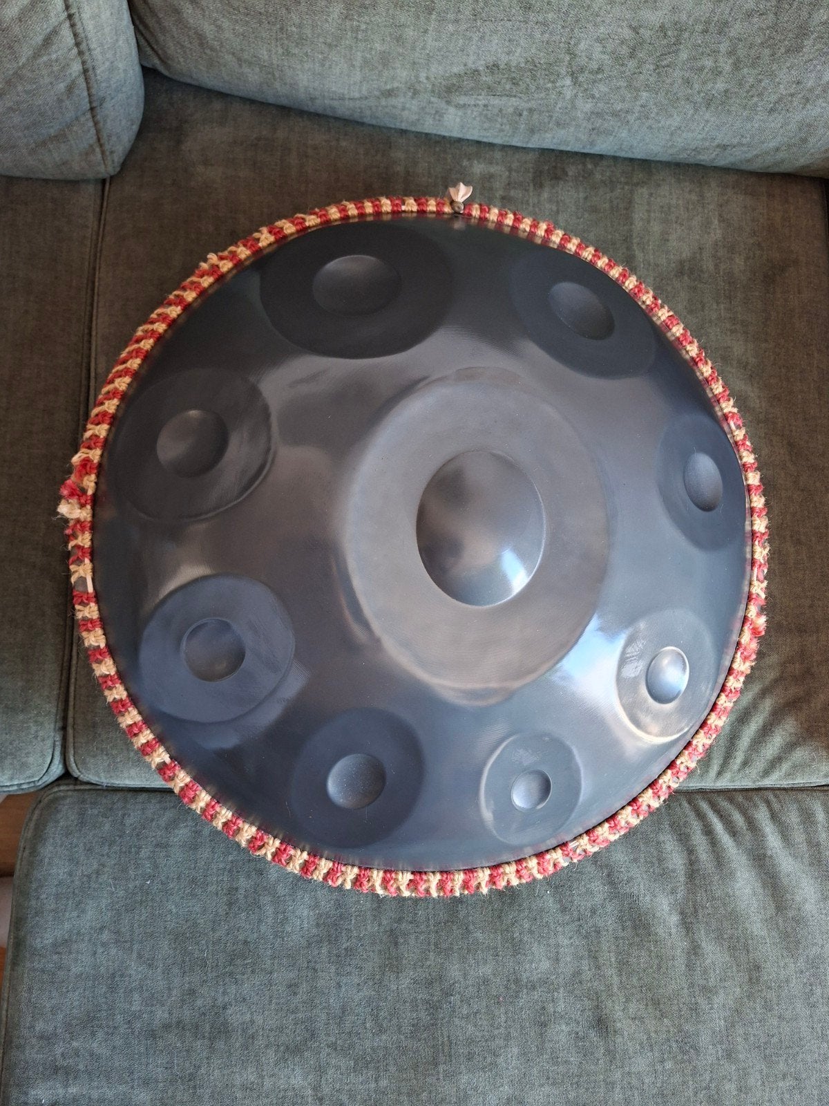 genitreerde handpan B mineur 9 noten, Ophalen of Verzenden, Gebruikt, Melodische percussie